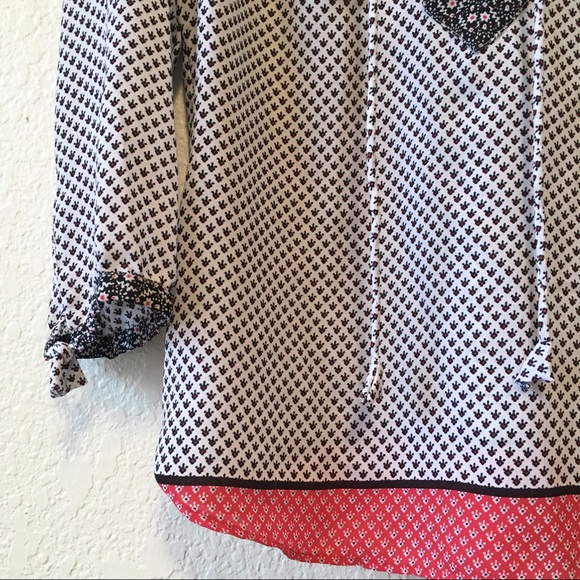 🔹SOLD🔹 Antilia Femme • batik boho blouse - Picture 3 of 4